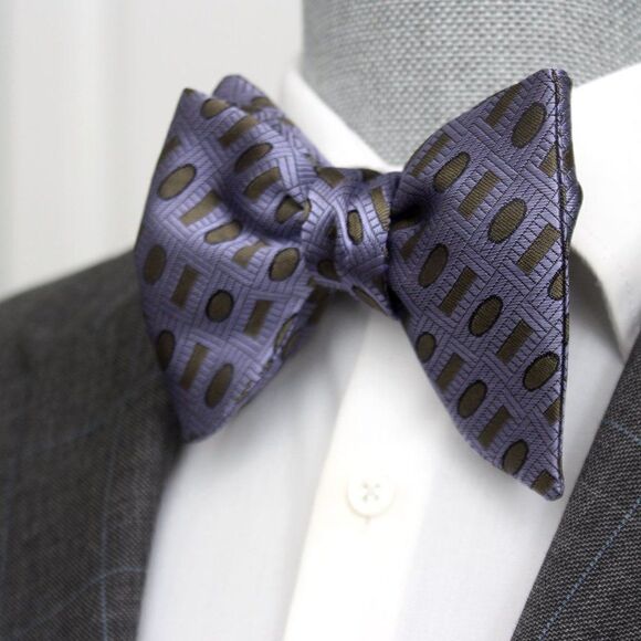 Men's Self tied Big Butterfly Bow tie S524‎